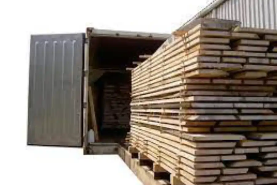 خشک کردن چوب در خشک‌کن رفته